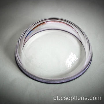 Abóbada de vidro óptico revestido antiReReflection